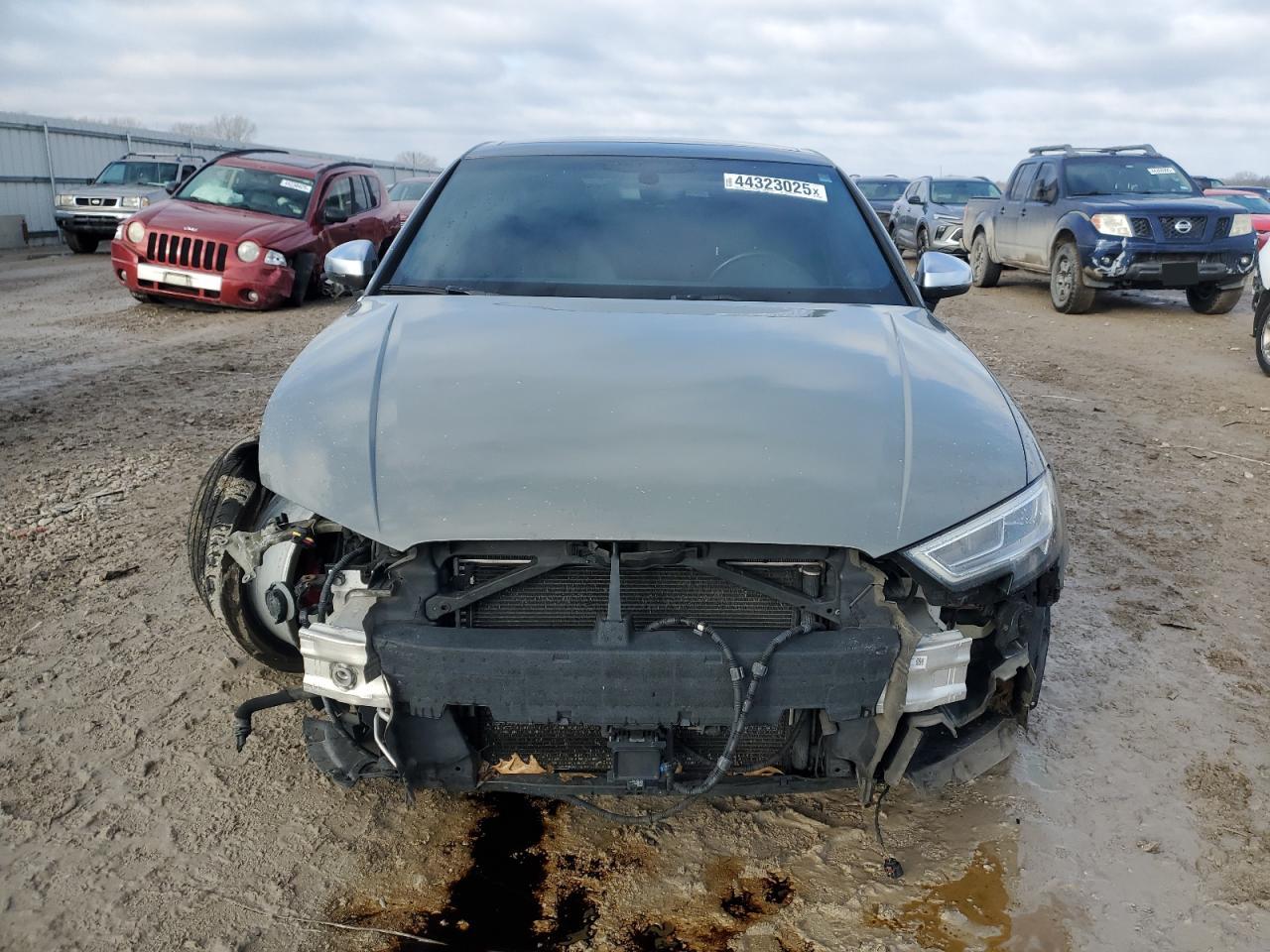 2020 Audi S3 VIN WAUB1GFF9LA004537 Copart auction photo, front end / undercarriage damage thumbnail 5