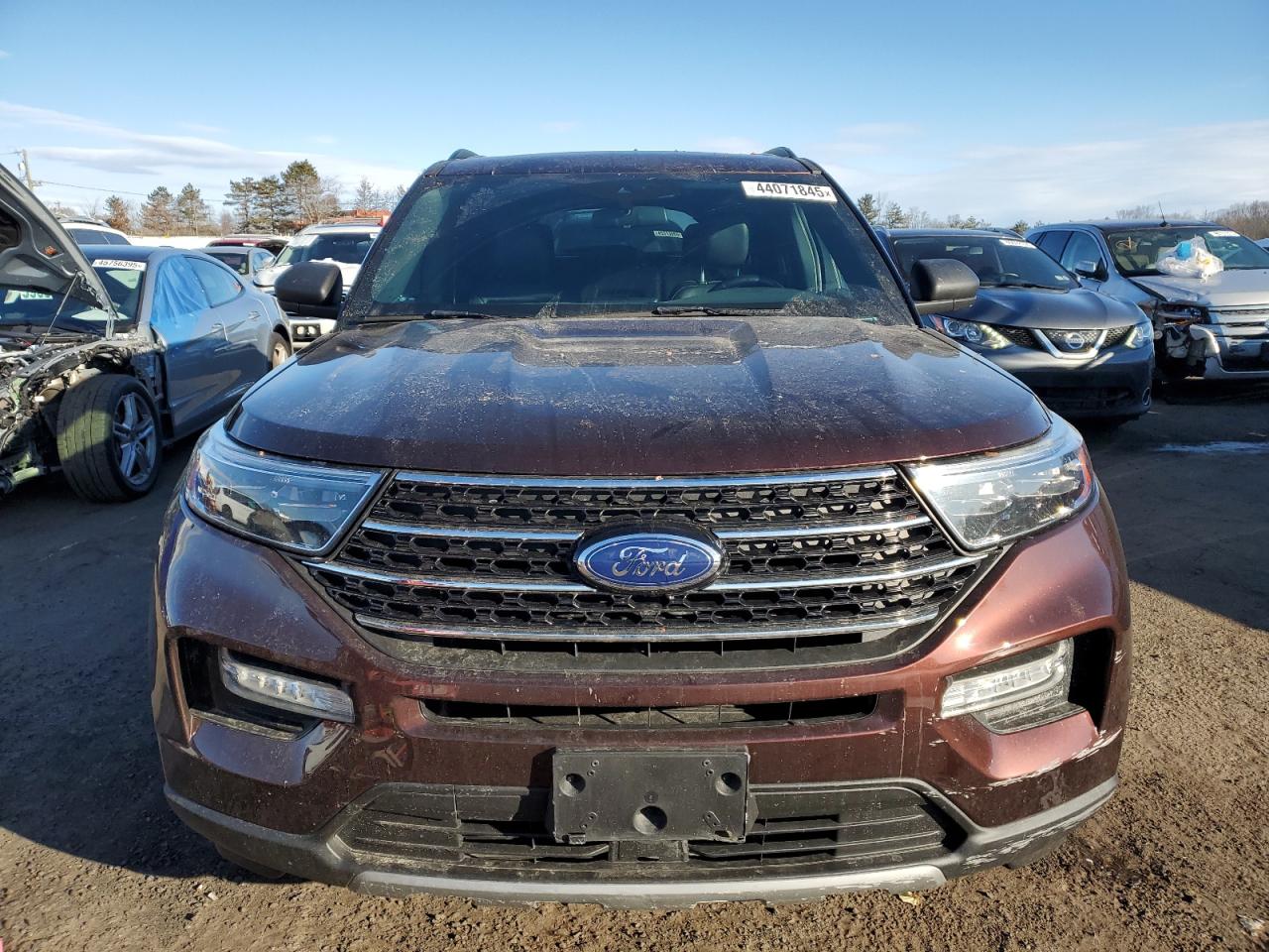 2020 Ford Explorer VIN 1FMSK8DH3LGB65193 Copart auction photo, rear end damage thumbnail 5