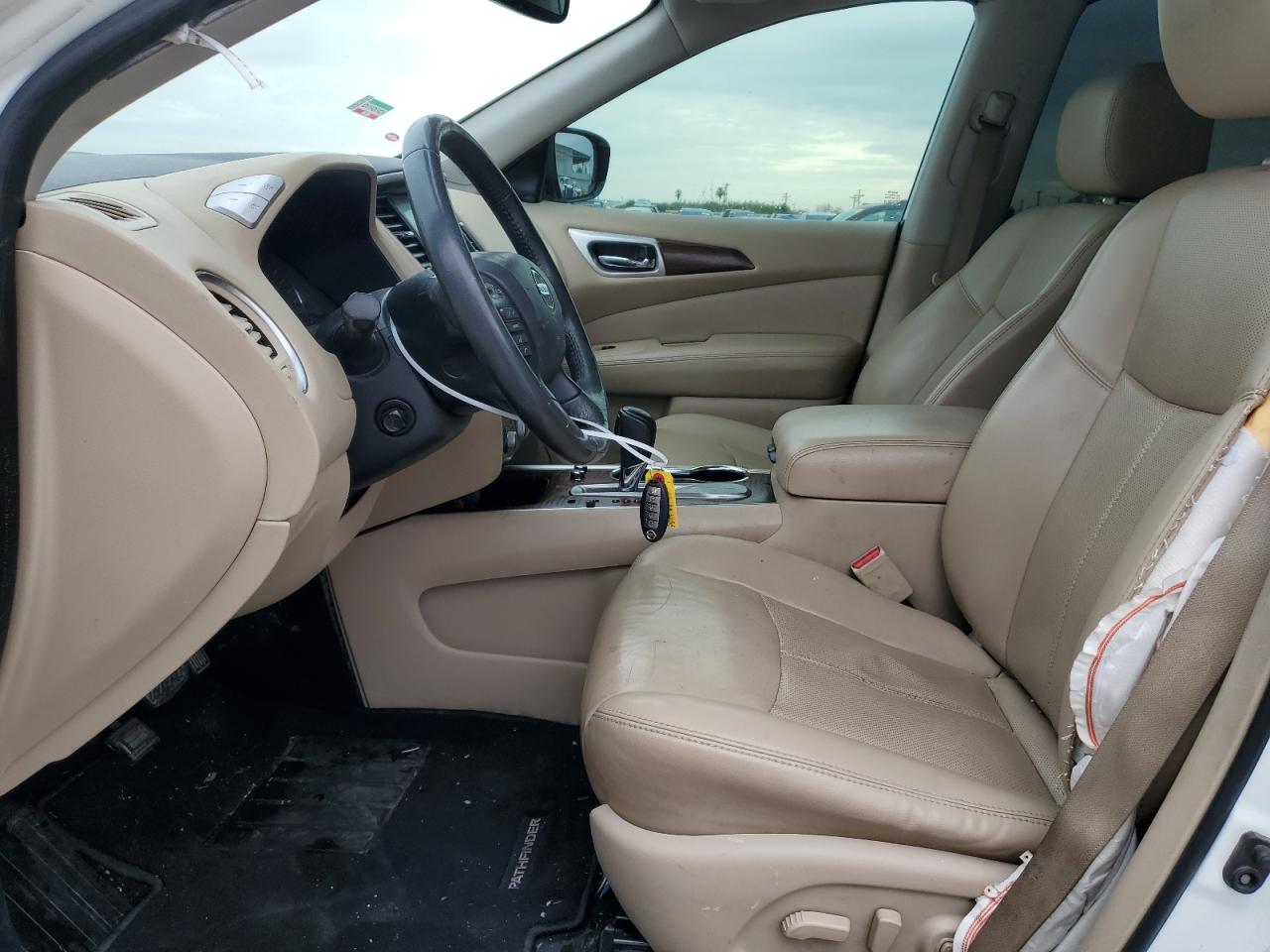 2017 Nissan Pathfinder VIN 5N1DR2MN8HC690465 Copart auction photo, side damage thumbnail 7