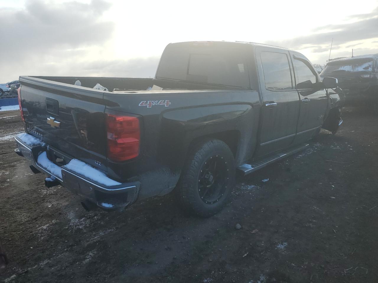 2014 Chevrolet Silverado VIN 3GCUKSEC2EG390192 Copart auction photo, front end damage thumbnail 3