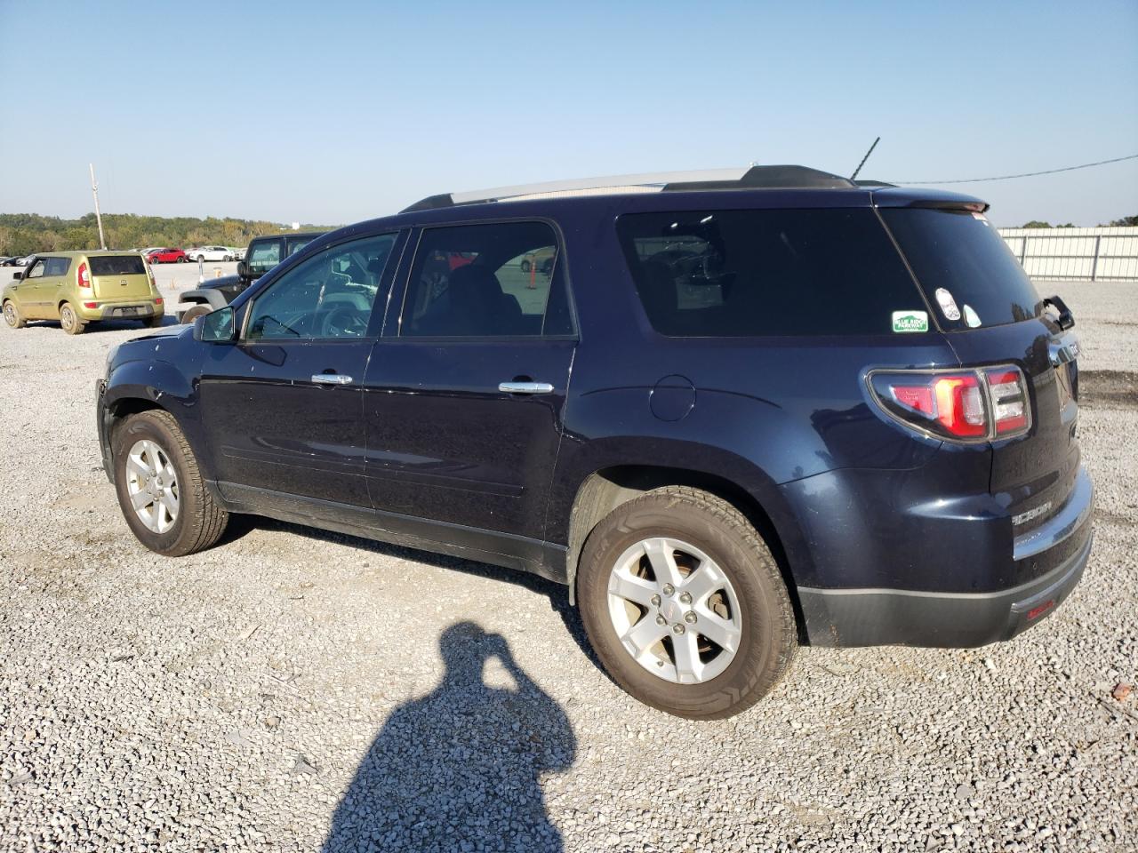 2015 GMC Acadia VIN 1GKKRNED7FJ182648 Copart auction photo, front end damage thumbnail 2