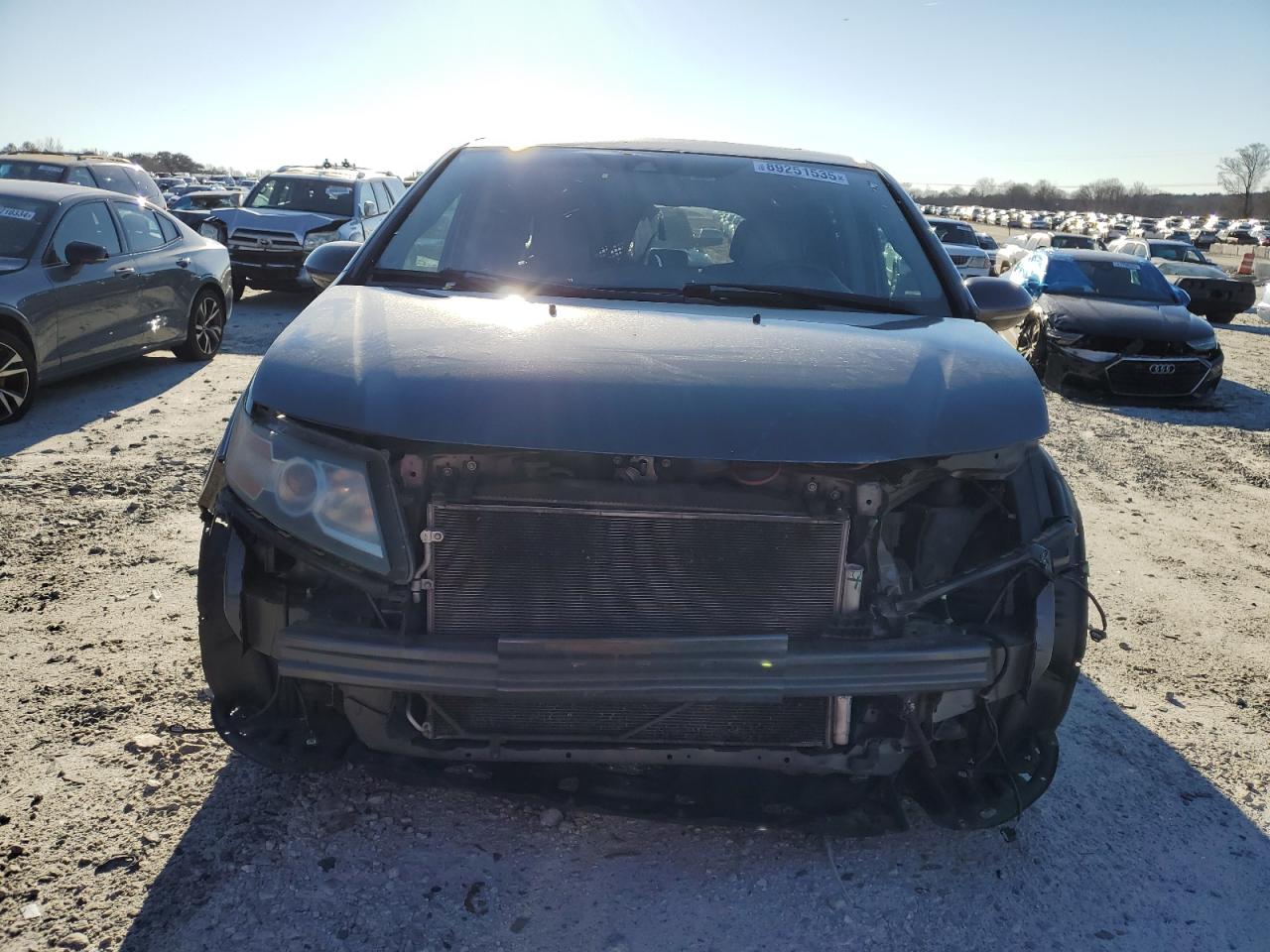 2016 Honda Odyssey VIN 5FNRL5H9XGB019844 Copart auction photo, front end damage thumbnail 5