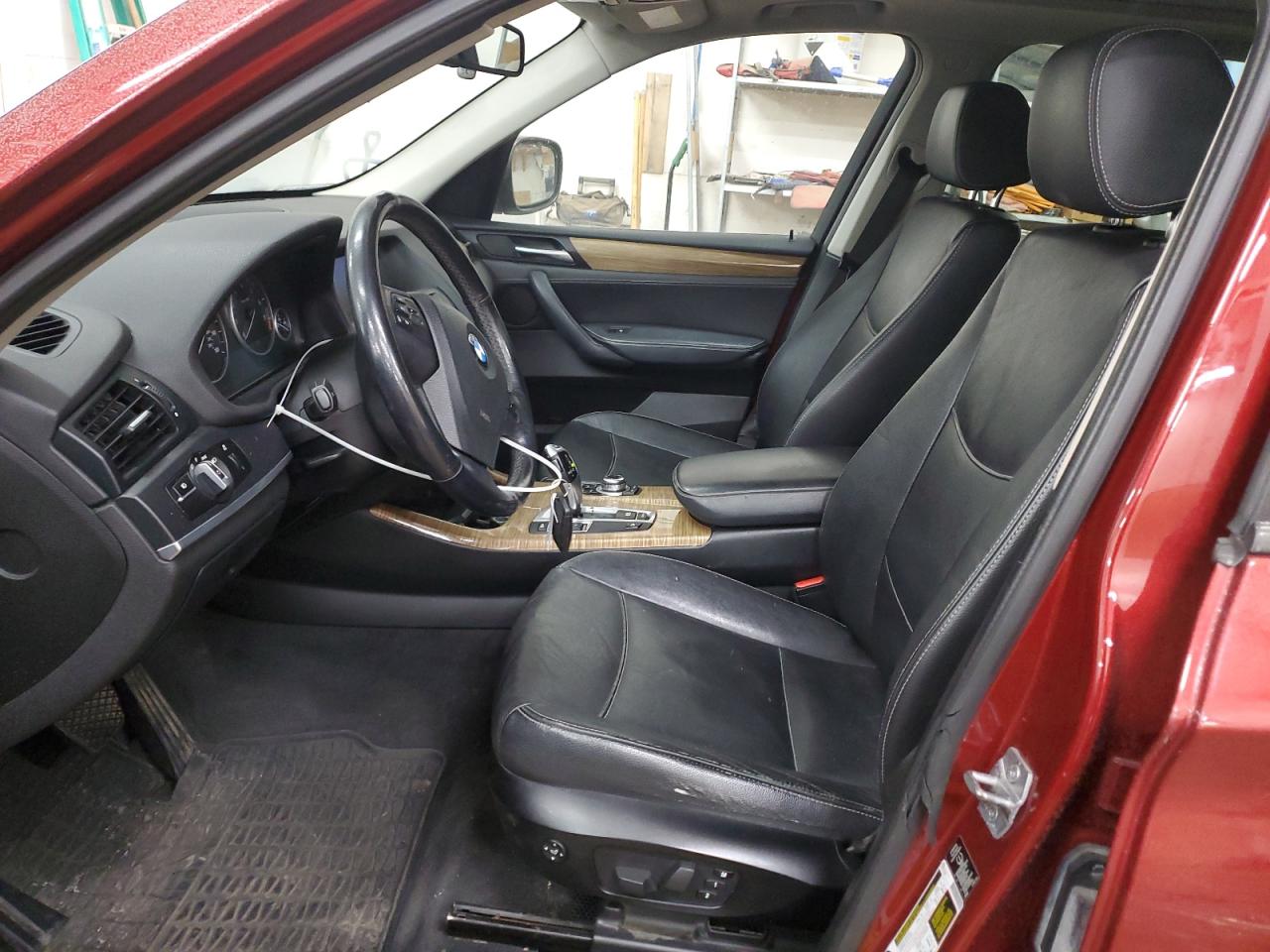 2013 BMW X3 VIN 5UXWX9C51D0A29032 Copart auction photo, front end damage thumbnail 7