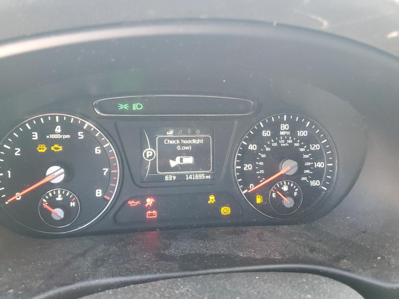 2017 KIA Sorento VIN 5XYPGDA53HG275301 Copart auction photo, front end damage thumbnail 9