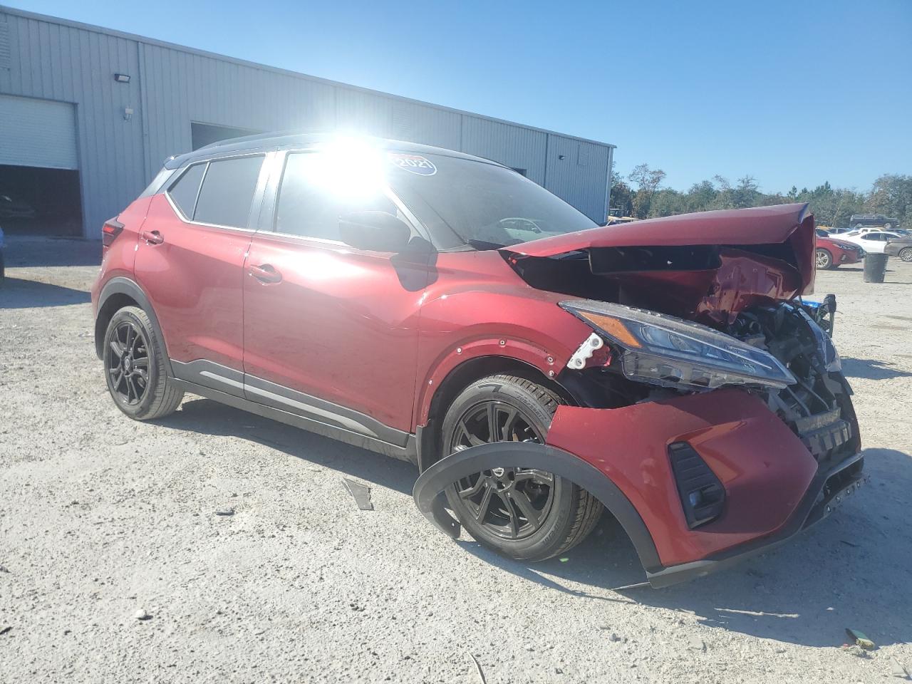 2021 Nissan Kicks VIN 3N1CP5DV0ML503115 Copart auction photo, front end damage thumbnail 4