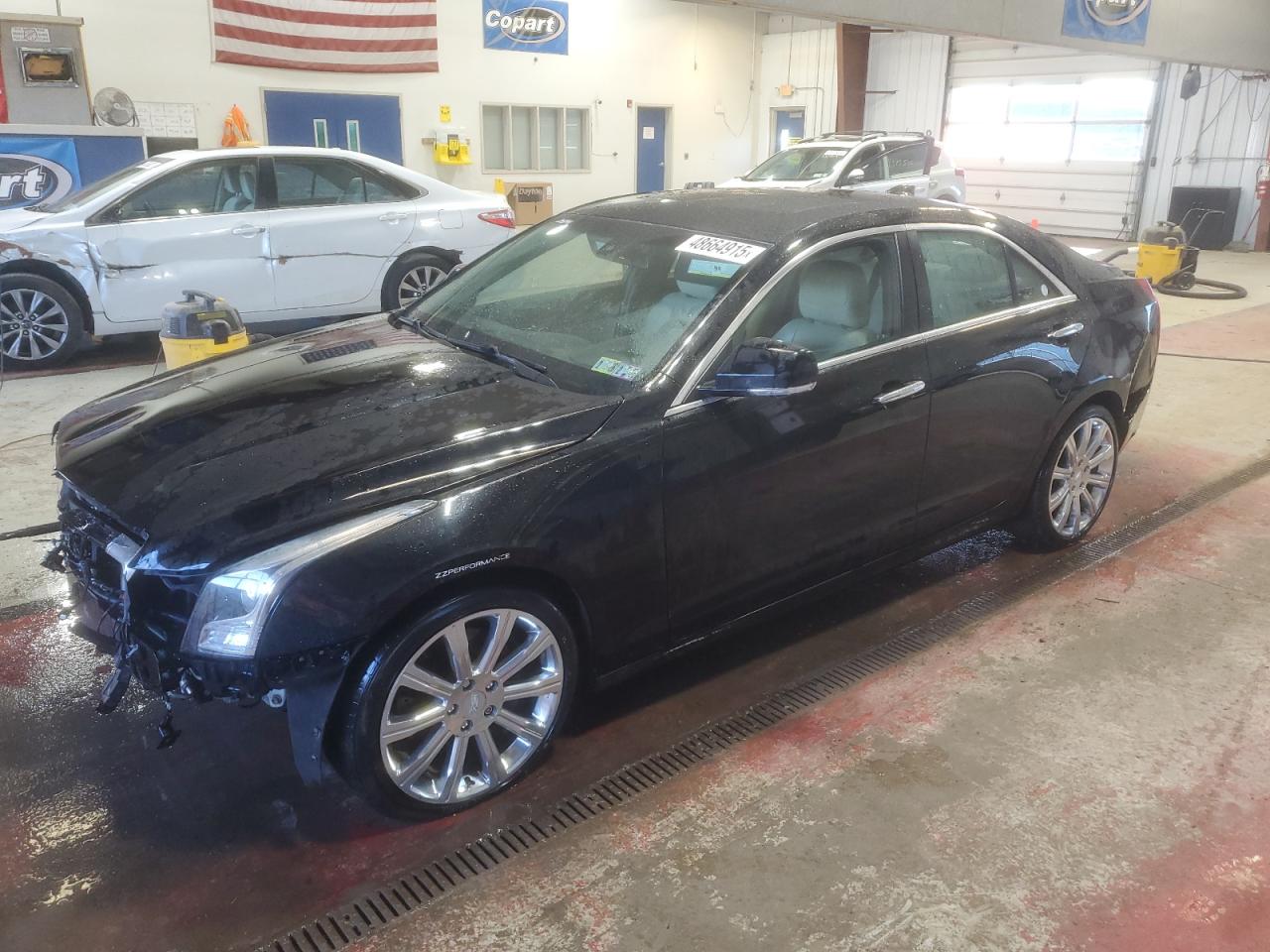 2017 Cadillac ATS VIN 1G6AH5RX9H0186419 - Copart auction photo