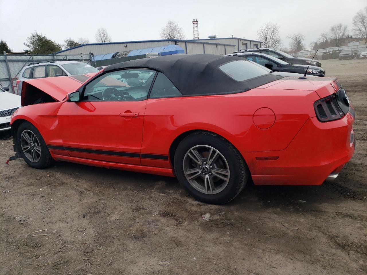 2013 Ford Mustang VIN 1ZVBP8EM1D5236662 Copart auction photo, front end / minor dent/scratches damage thumbnail 2