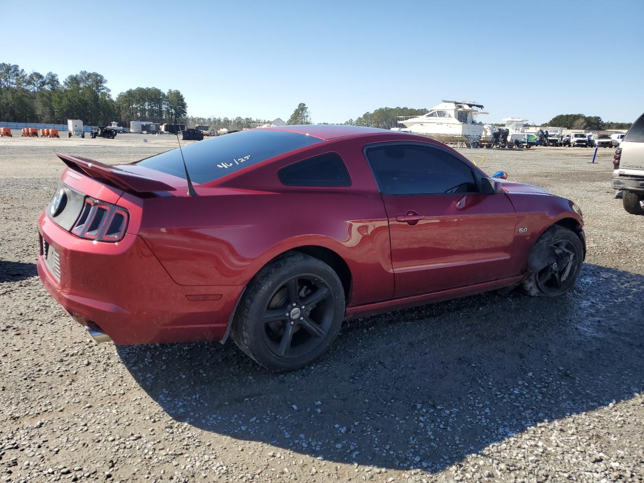 2014 Ford Mustang VIN 1ZVBP8CF2E5209606 Copart auction photo, front end damage thumbnail 3
