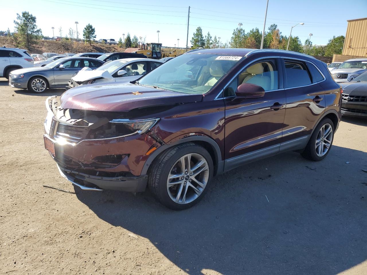 2016 Lincoln MKC VIN 5LMCJ3D99GUJ19827