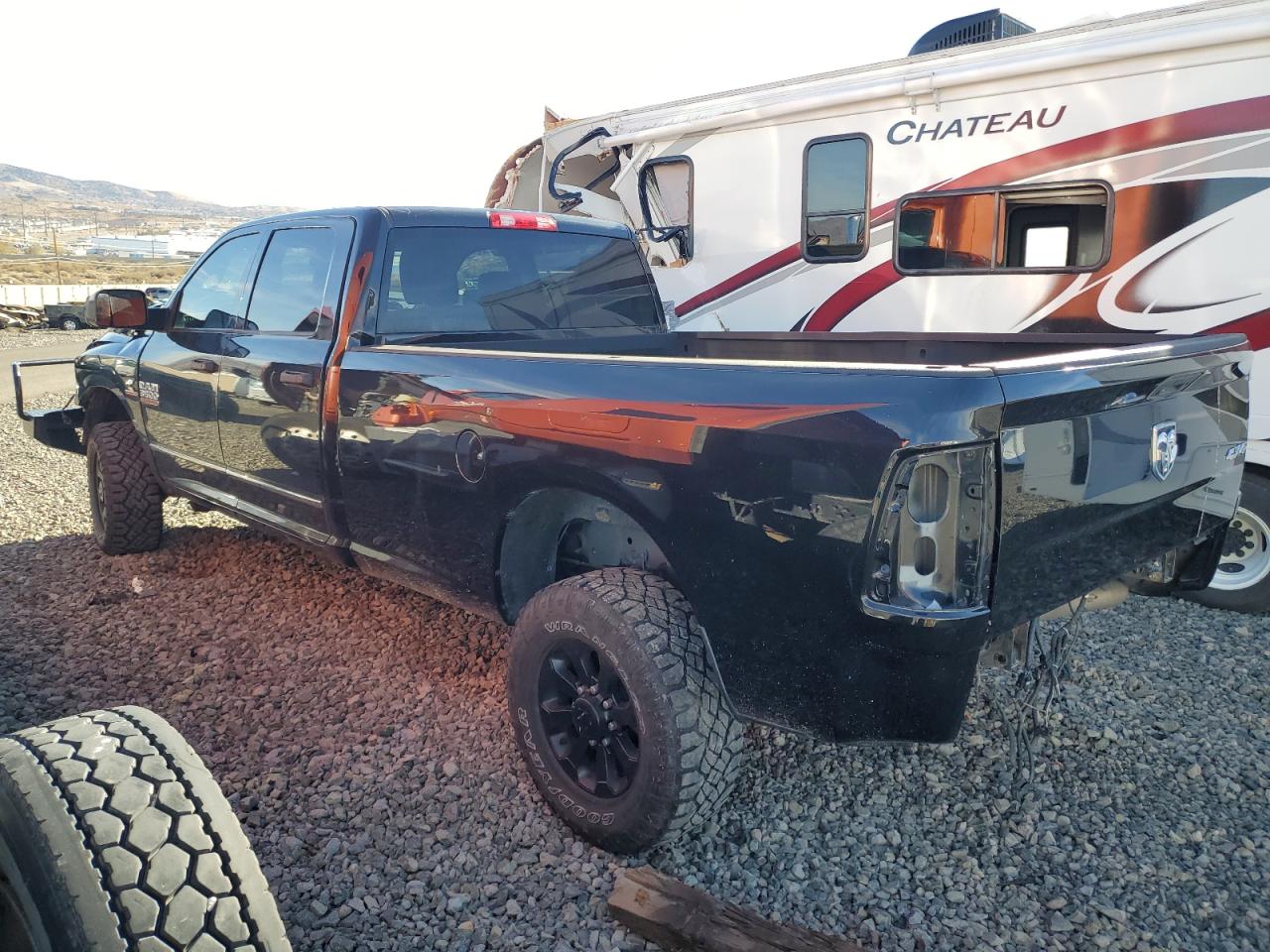 2016 RAM 3500 VIN 3C63R3GL8GG137544 Copart auction photo, all over damage thumbnail 2