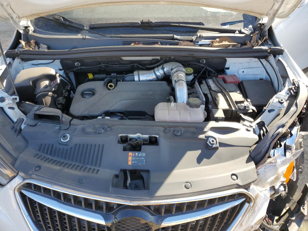 2019 Buick Encore VIN KL4CJCSM1KB752612 Copart auction photo, front end damage thumbnail 12