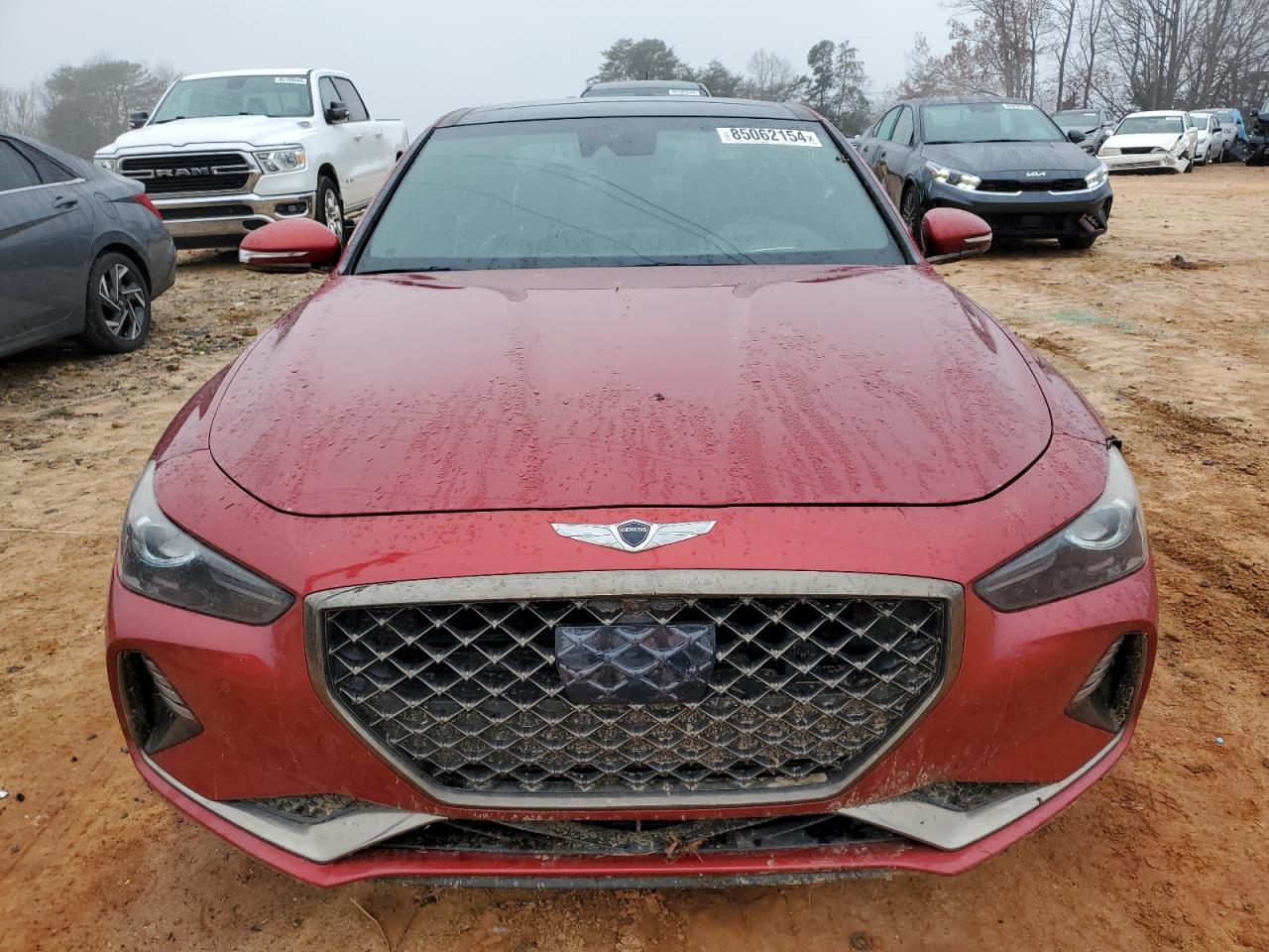 2019 Genesis G70 VIN KMTG34LEXKU021830 Copart auction photo, all over damage thumbnail 5