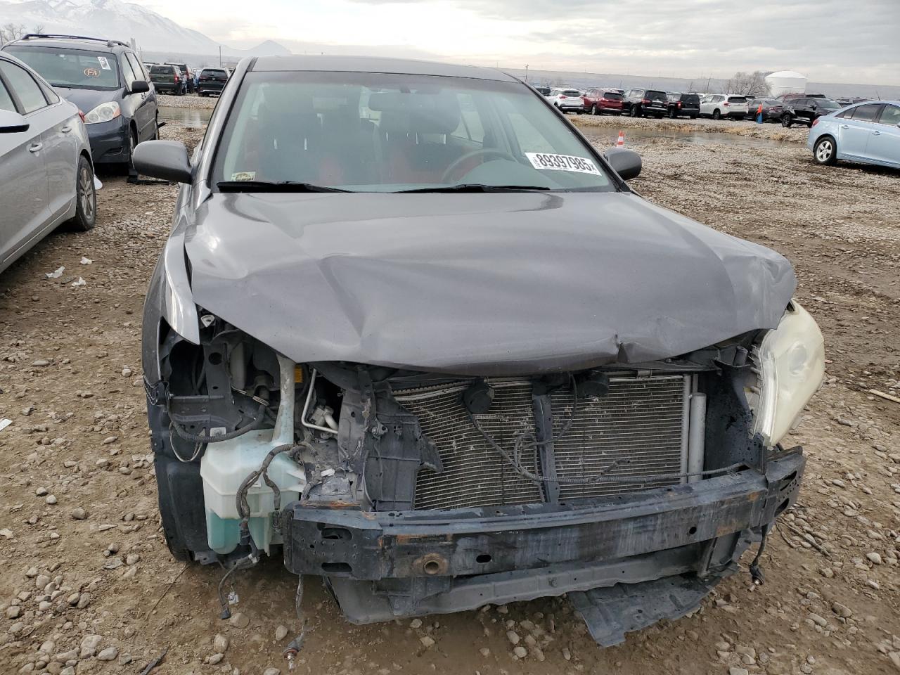 2010 Toyota Camry VIN JTNBK3EK6A3047642 Copart auction photo, front end damage thumbnail 5
