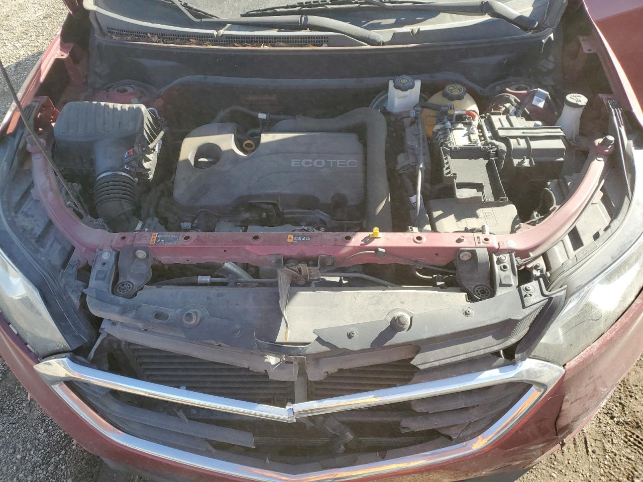 2018 Chevrolet Equinox VIN 3GNAXJEV0JS546552 Copart auction photo, front end / rear end damage thumbnail 12