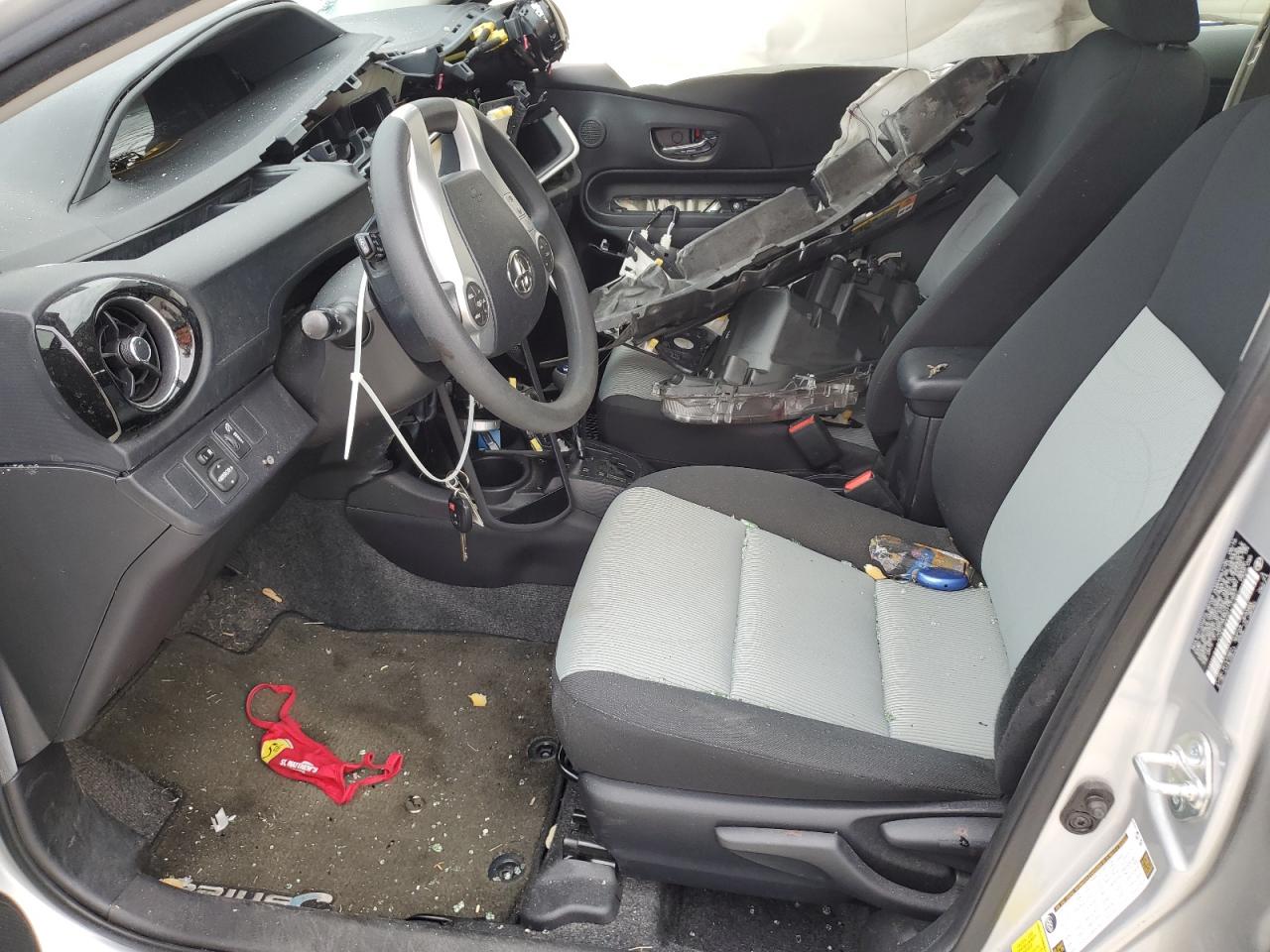 2016 Toyota Prius VIN JTDKDTB39G1137657 Copart auction photo, all over damage thumbnail 7