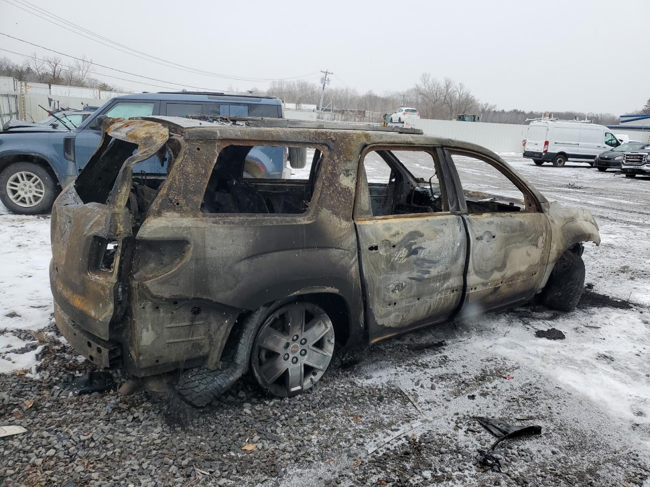 2017 GMC Acadia VIN 1GKKVSKD2HJ313924 Copart auction photo, burn - engine / burn - interior damage thumbnail 3