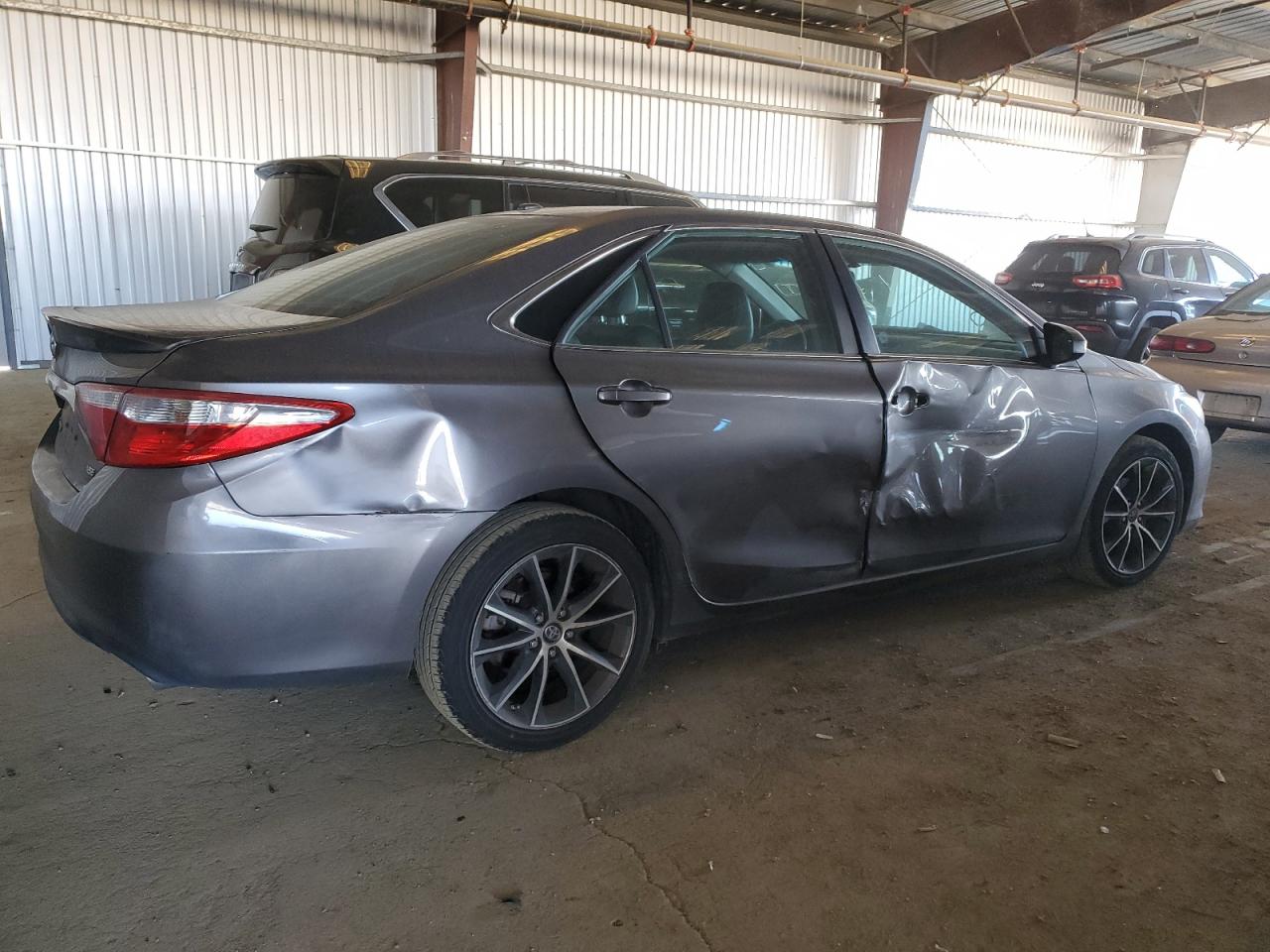 2017 Toyota Camry VIN 4T1BF1FK5HU645023 Copart auction photo, side / rear end damage thumbnail 3