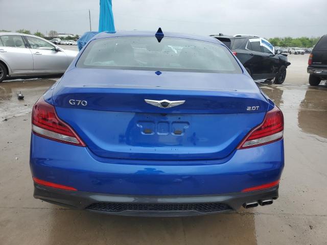 2019 Genesis G70 VIN KMTG44LA9KU031310 Copart auction photo, front end damage thumbnail 6