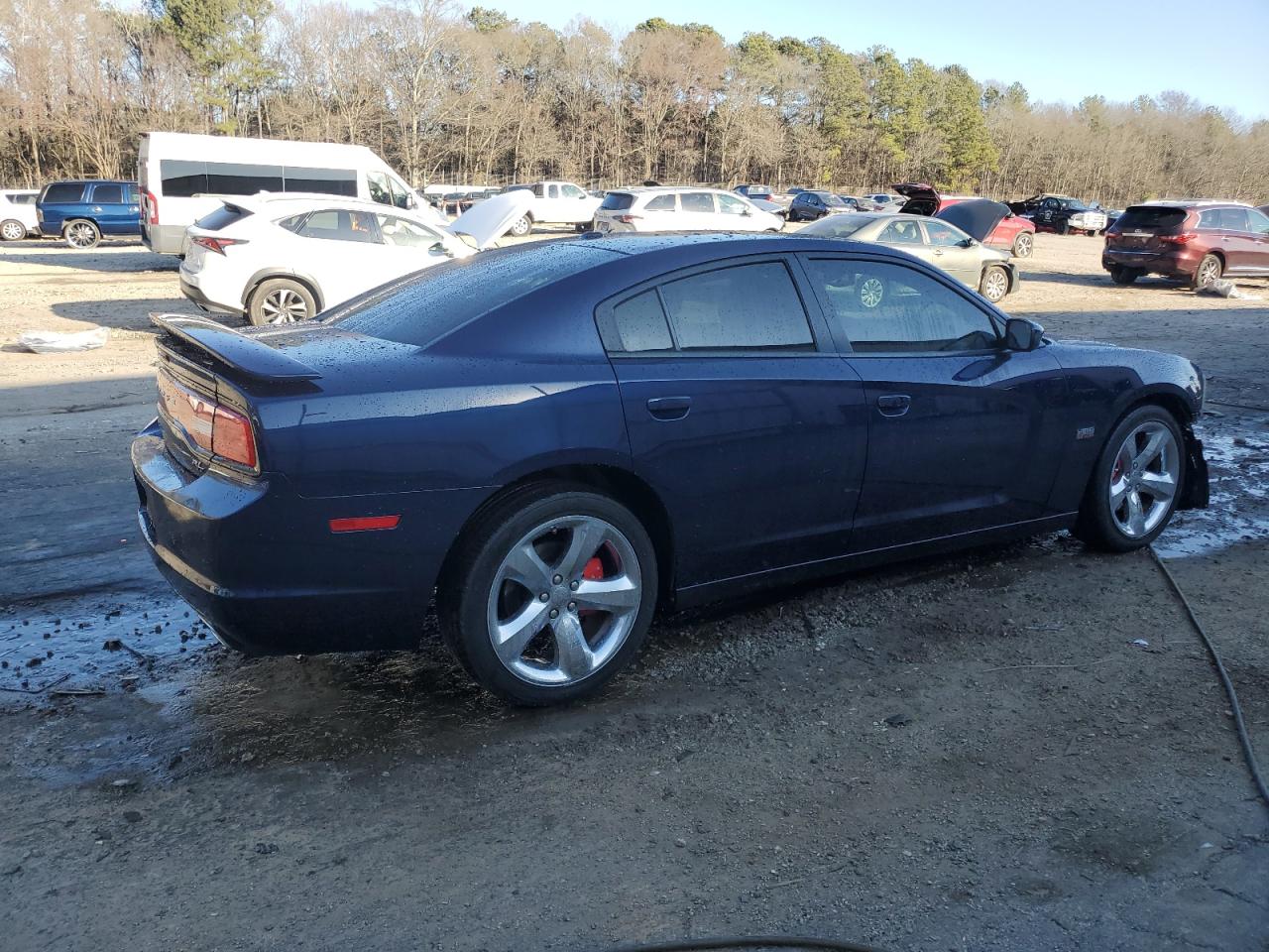 2013 Dodge Charger VIN 2C3CDXCT1DH652504 Copart auction photo, front end damage thumbnail 3
