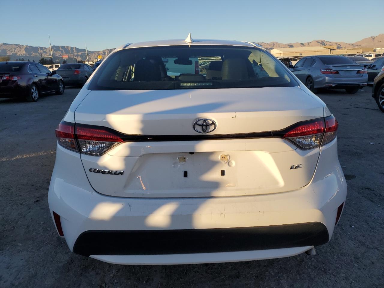 2022 Toyota Corolla VIN 5YFEPMAE2NP299135 Copart auction photo, front end damage thumbnail 6