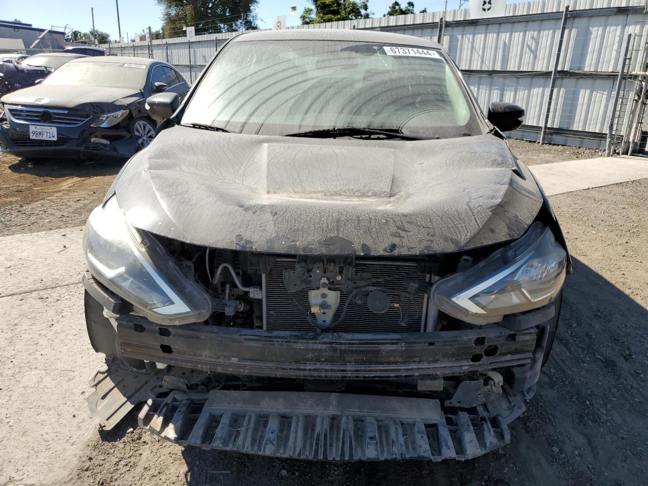2017 Nissan Sentra VIN 3N1AB7AP8HY302644 Copart auction photo, front end / water/flood damage thumbnail 5