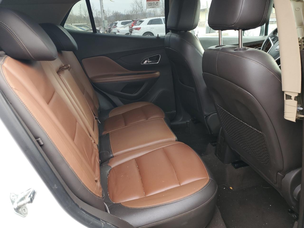 2015 Buick Encore VIN KL4CJHSB4FB226850 Copart auction photo, front end / top/roof damage thumbnail 10
