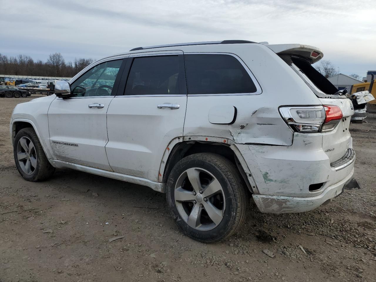 2014 Jeep Grand Cherokee VIN 1C4RJFCT4EC214380 Copart auction photo, rear end damage thumbnail 2