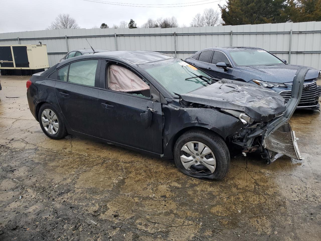 2014 Chevrolet Cruze VIN 1G1PA5SG9E7422004 Copart auction photo, rollover / front end damage thumbnail 4
