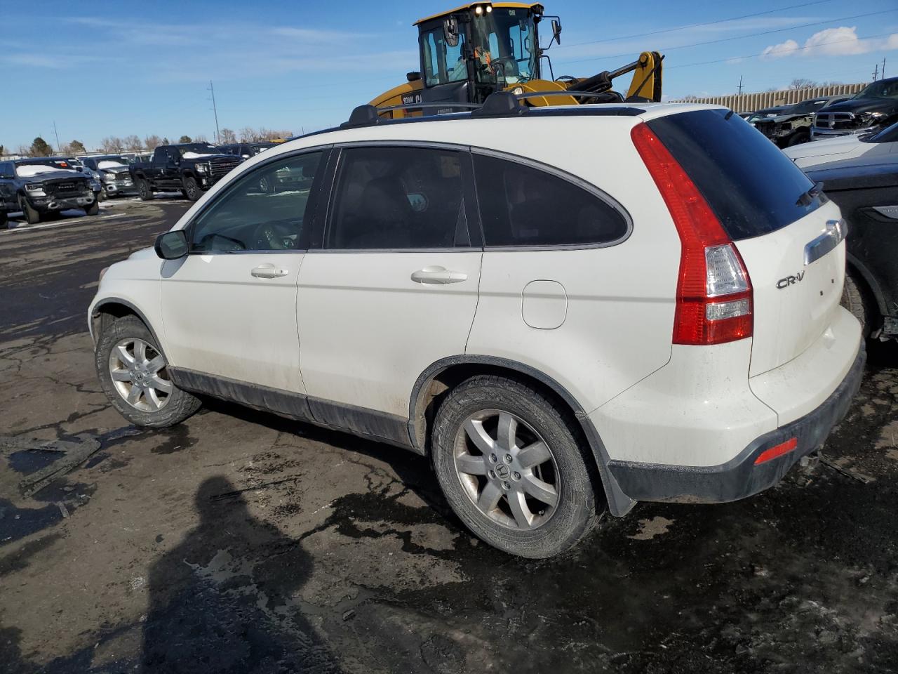 2007 Honda CR-V VIN JHLRE48767C118924 Copart auction photo, front end damage thumbnail 2