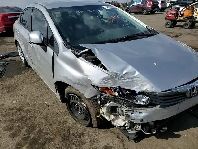 2012 Honda Civic VIN 19XFB2F59CE387517 Copart auction photo, front end / side damage thumbnail 11