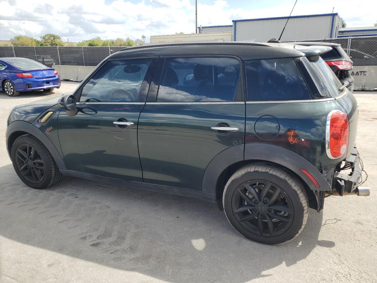 2012 MINI Cooper VIN WMWZC3C52CWM27170 Copart auction photo, rear end / minor dent/scratches damage thumbnail 2