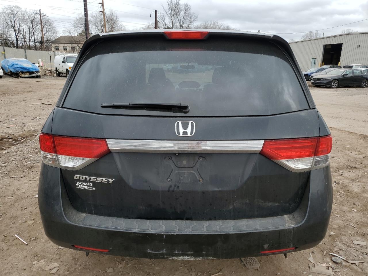 2014 Honda Odyssey VIN 5FNRL5H43EB092118 Copart auction photo, minor dent/scratches damage thumbnail 6