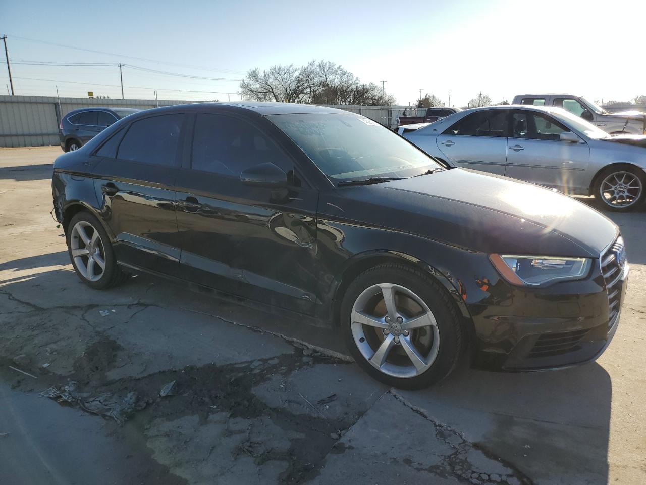 2016 Audi A3 VIN WAUA7GFF5G1010237 Copart auction photo, all over damage thumbnail 4