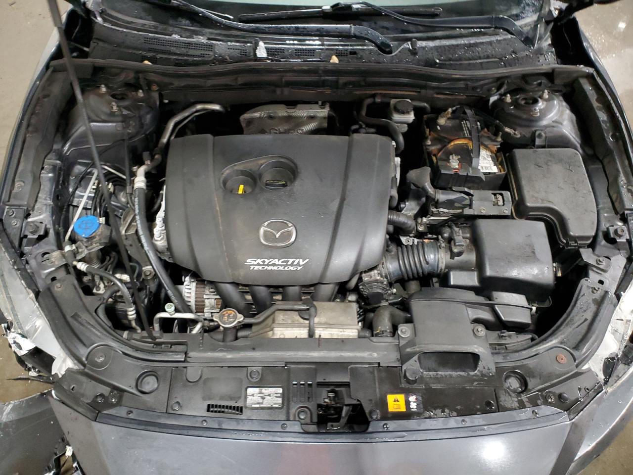 2014 Mazda 3 VIN JM1BM1W73E1131089 Copart auction photo, all over damage thumbnail 11