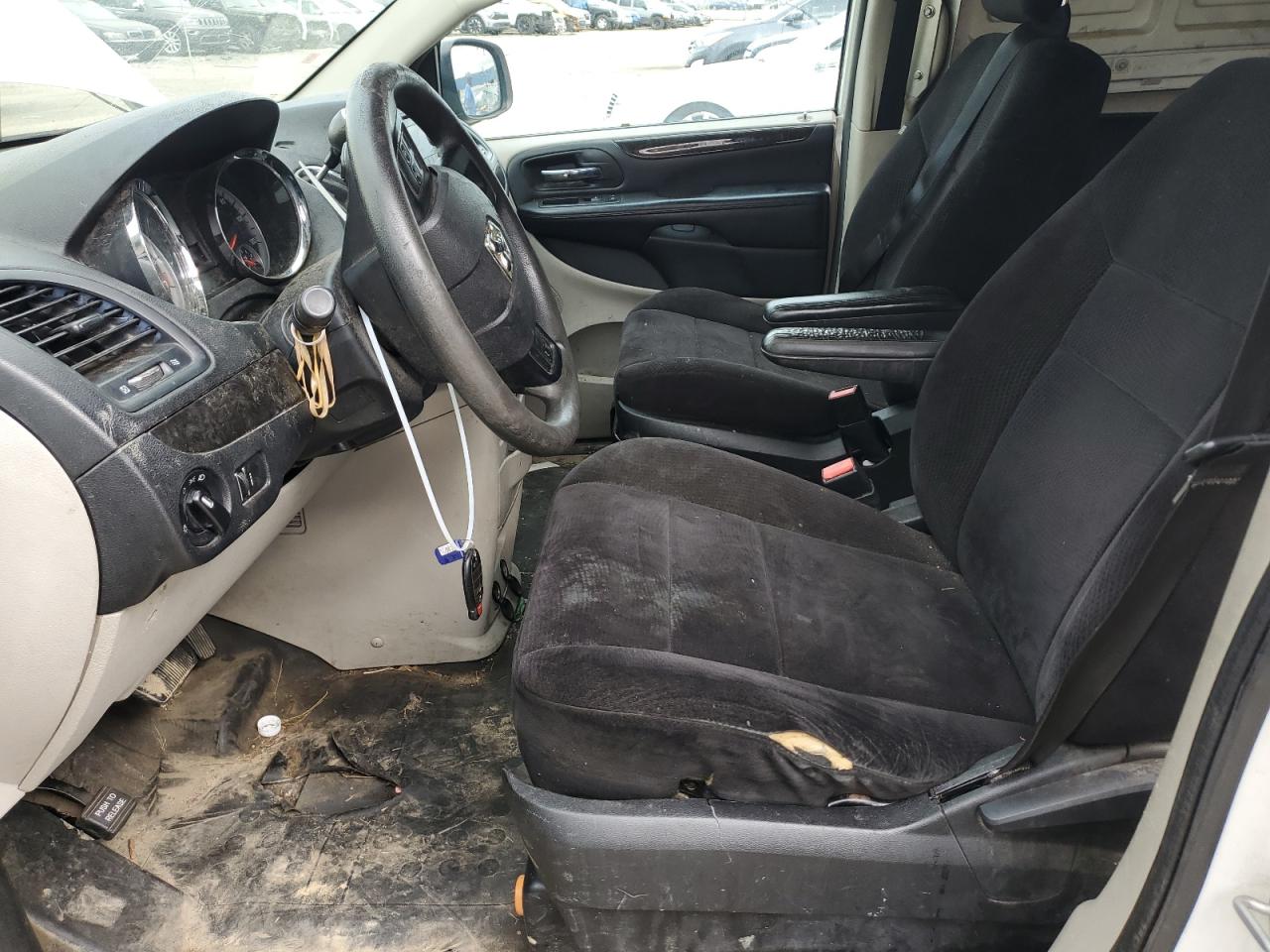 2013 RAM Cargo Van Tradesman VIN 2C4JRGAG7DR763899 Copart auction photo, water/flood / all over damage thumbnail 7