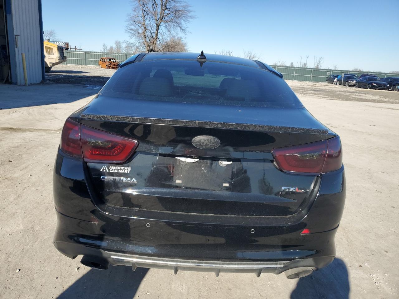 2014 KIA Optima VIN 5XXGR4A68EG334376 Copart auction photo, front end damage thumbnail 6