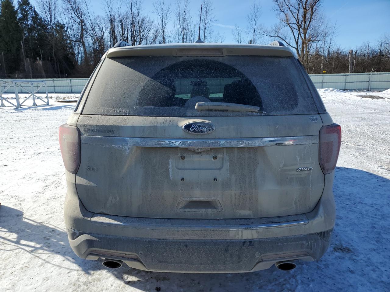 2018 Ford Explorer VIN 1FM5K8D87JGA95031 Copart auction photo, side damage thumbnail 6