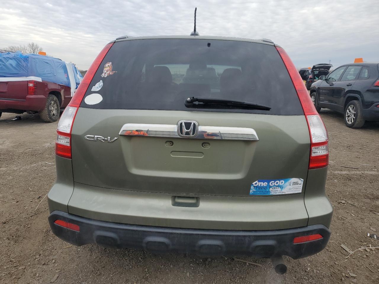 2009 Honda CR-V VIN JHLRE38789C011998 Copart auction photo, front end damage thumbnail 6