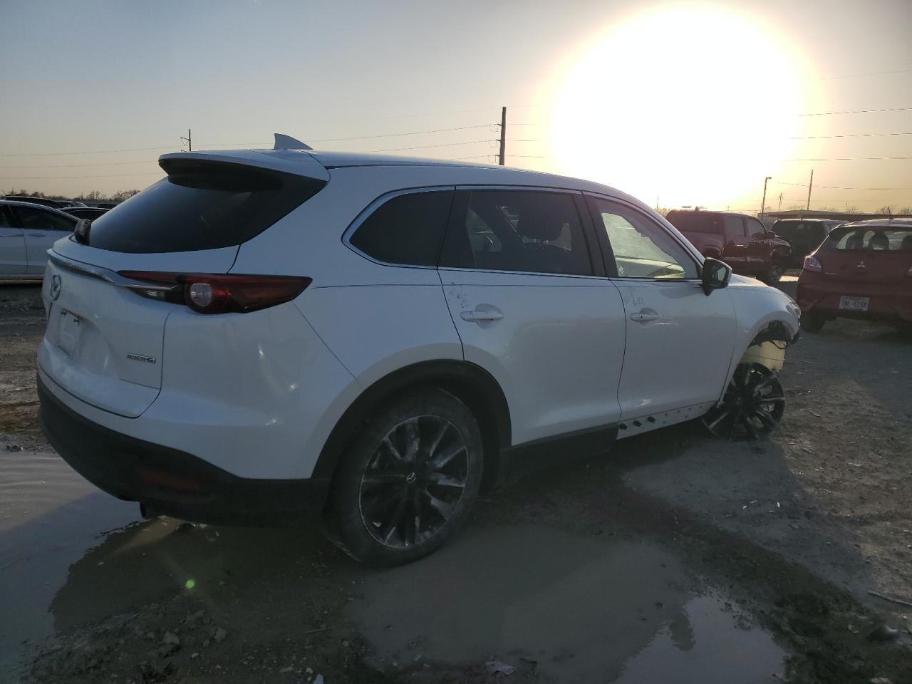 2023 Mazda CX-9 VIN JM3TCBAY0P0641722 Copart auction photo, front end damage thumbnail 3