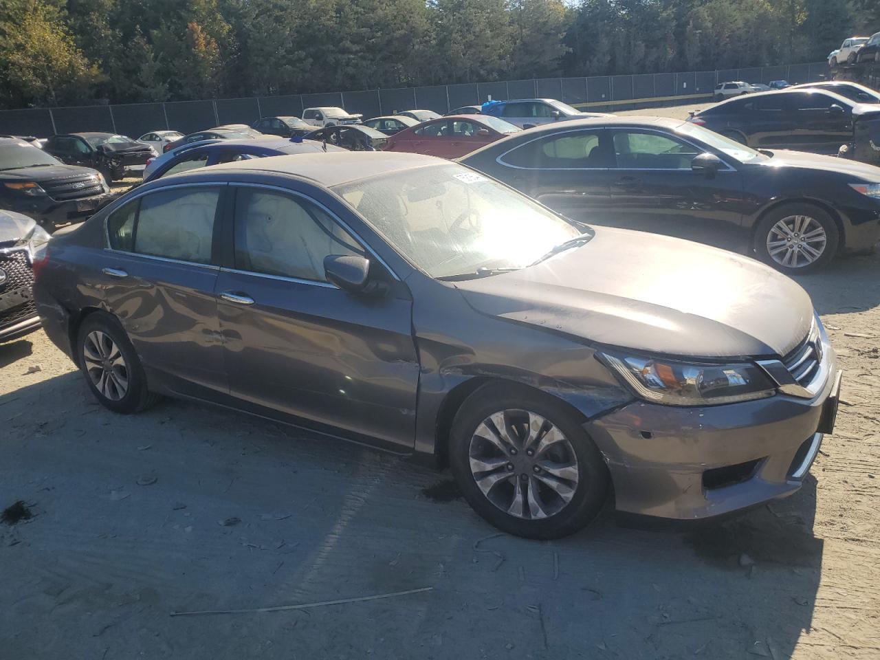 2014 Honda Accord VIN 1HGCR2F34EA117261 Copart auction photo, all over damage thumbnail 4