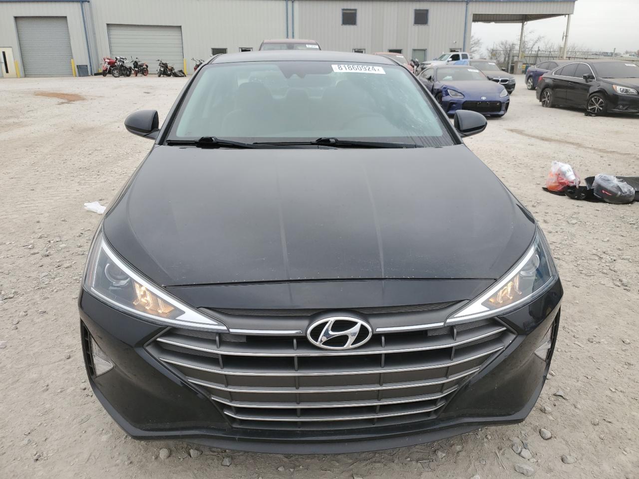 2020 Hyundai Elantra VIN 5NPD84LF7LH629814 Copart auction photo, vandalism damage thumbnail 5