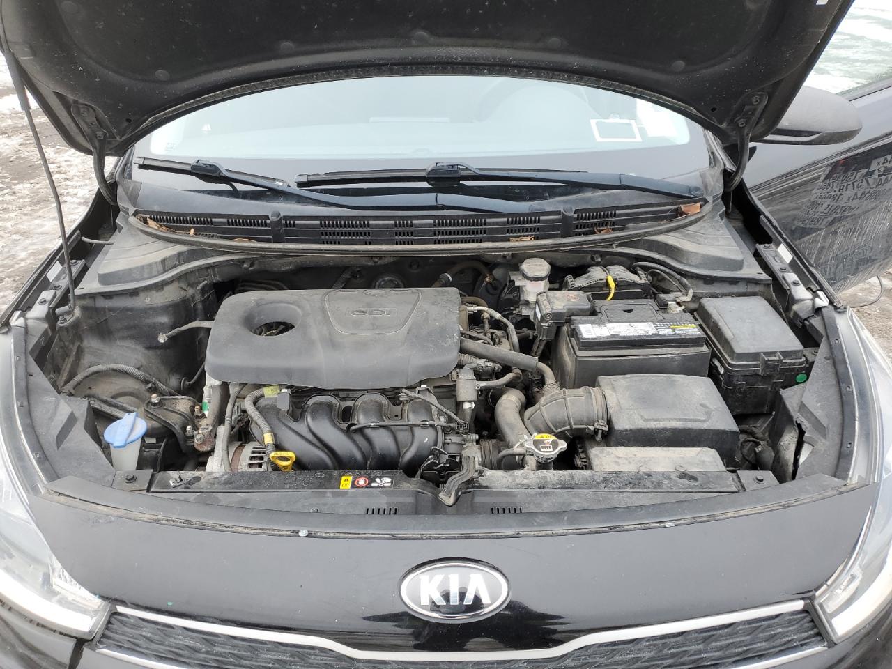2018 KIA Rio VIN 3KPA24AB8JE050160 Copart auction photo, front end / minor dent/scratches damage thumbnail 11