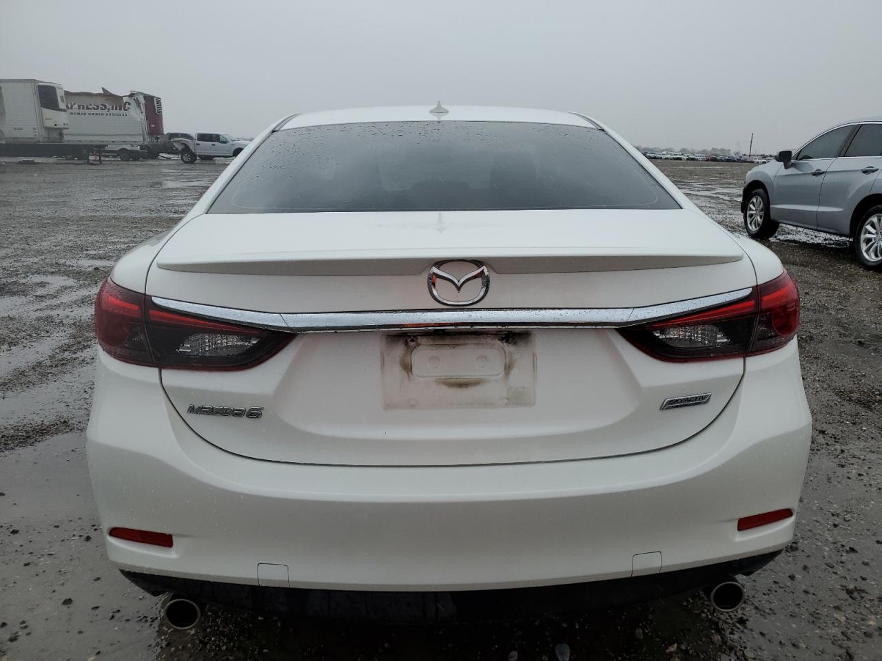 2017 Mazda 6 VIN JM1GL1W59H1130461 Copart auction photo, front end / side damage thumbnail 6