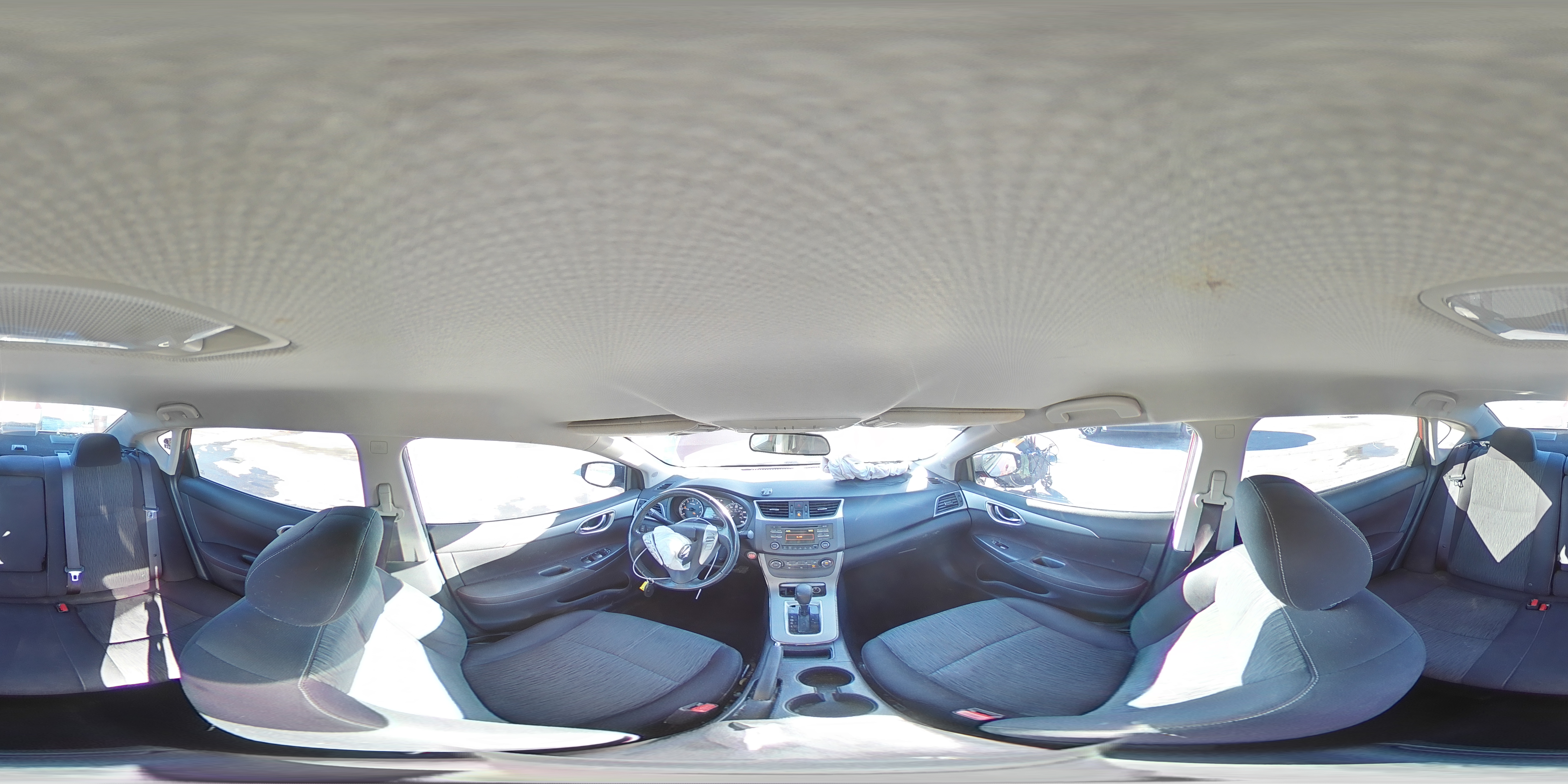 2014 Nissan Sentra VIN 3N1AB7AP7EY318877 Copart auction photo, front end / side damage thumbnail 14