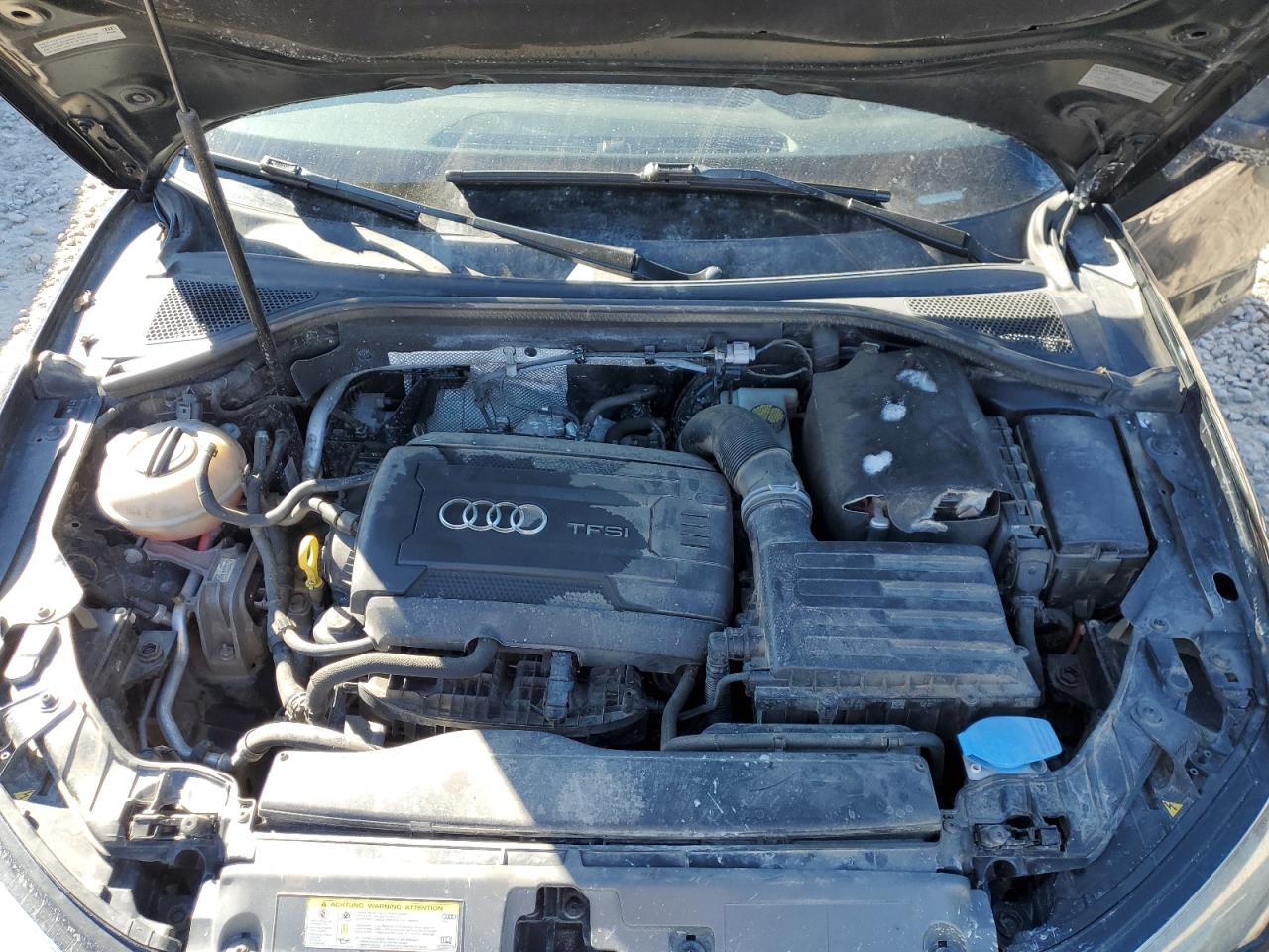 2016 Audi A3 VIN WAUB8GFF1G1025612 Copart auction photo, side / front end damage thumbnail 12