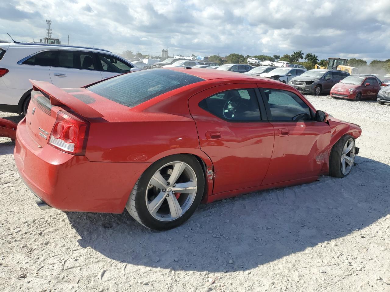 2010 Dodge Charger VIN 2B3CA7CW4AH147827 Copart auction photo, front end / side damage thumbnail 3