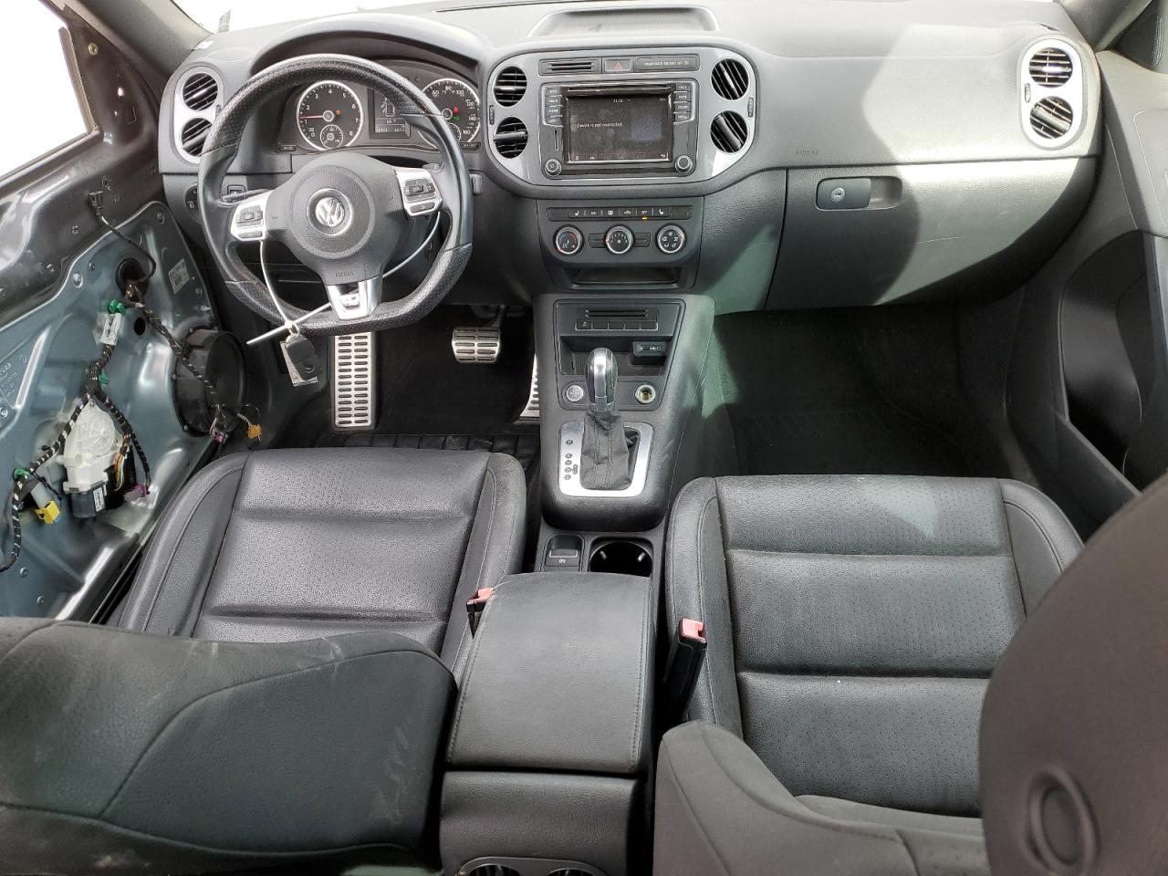 2016 Volkswagen Tiguan VIN WVGAV7AX1GW026491 Copart auction photo, all over damage thumbnail 8