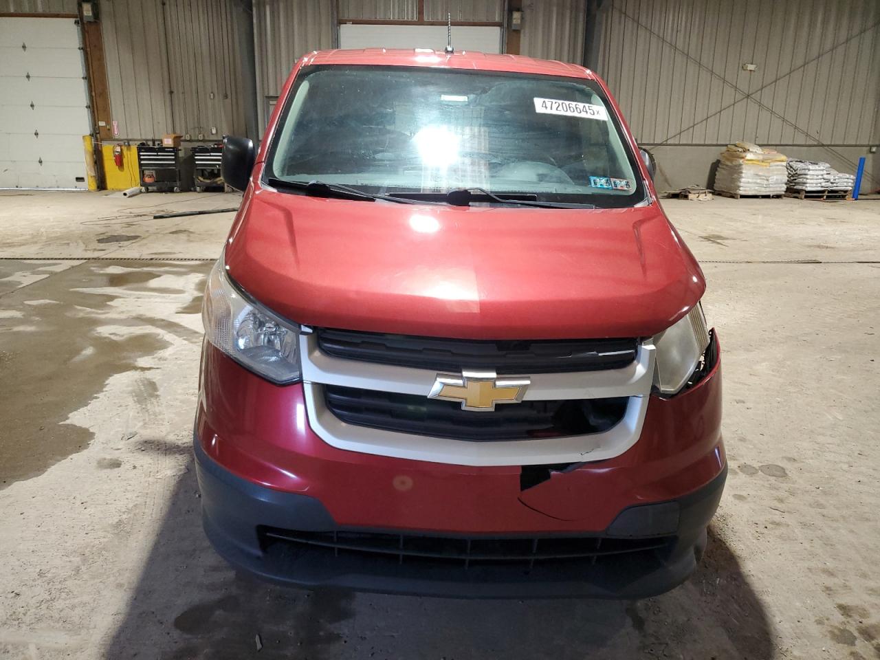 2015 Chevrolet Express VIN 3N63M0YN4FK709904 Copart auction photo, front end / side damage thumbnail 5