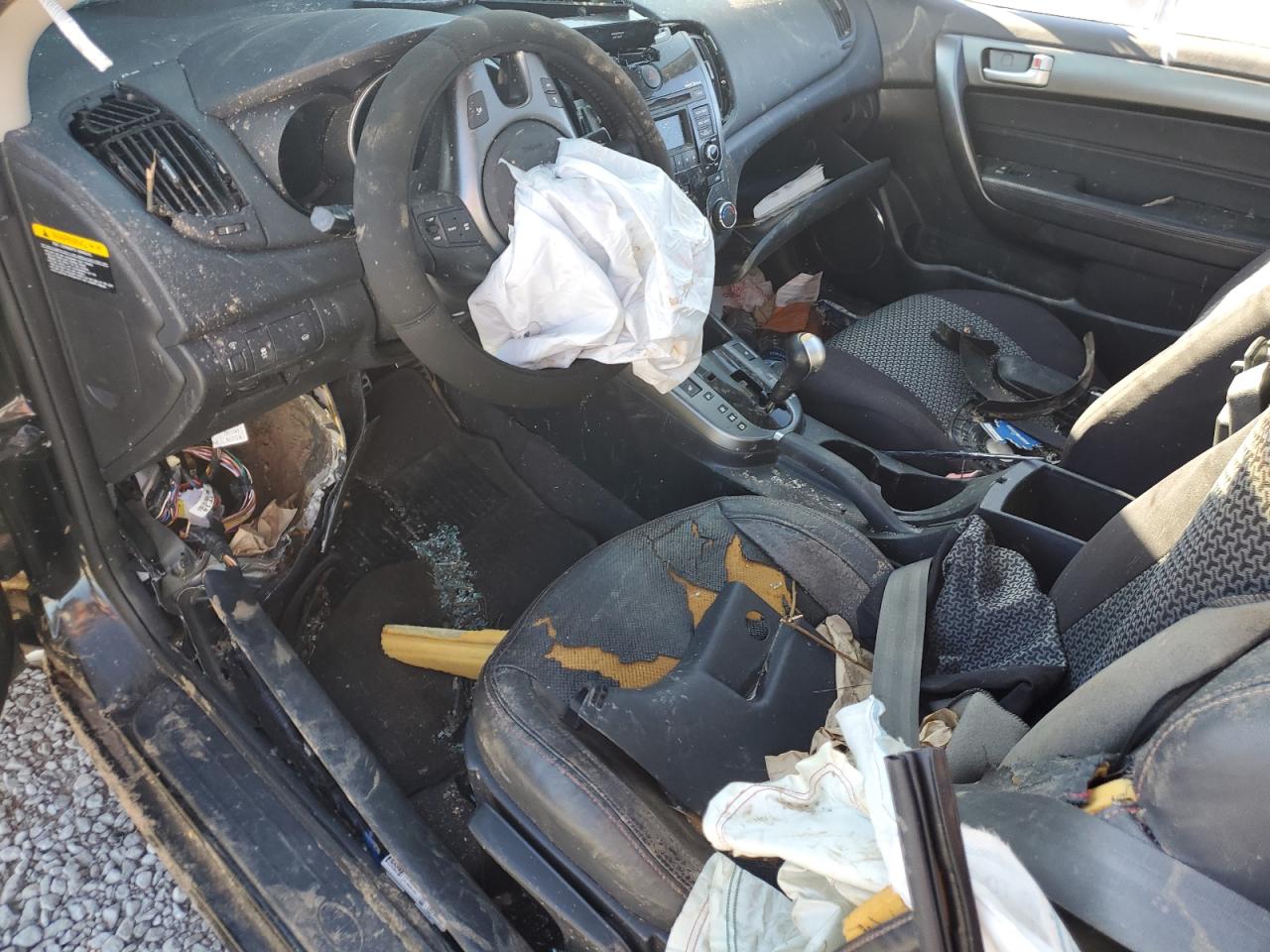 2010 KIA Forte VIN KNAFW6A30A5121391 Copart auction photo, all over damage thumbnail 8