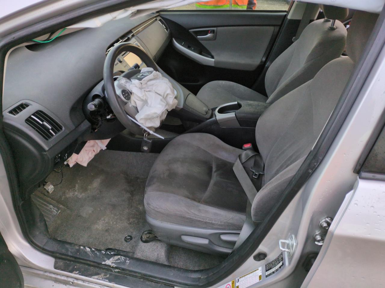 2015 Toyota Prius VIN JTDKN3DUXF2004689 Copart auction photo, front end damage thumbnail 7